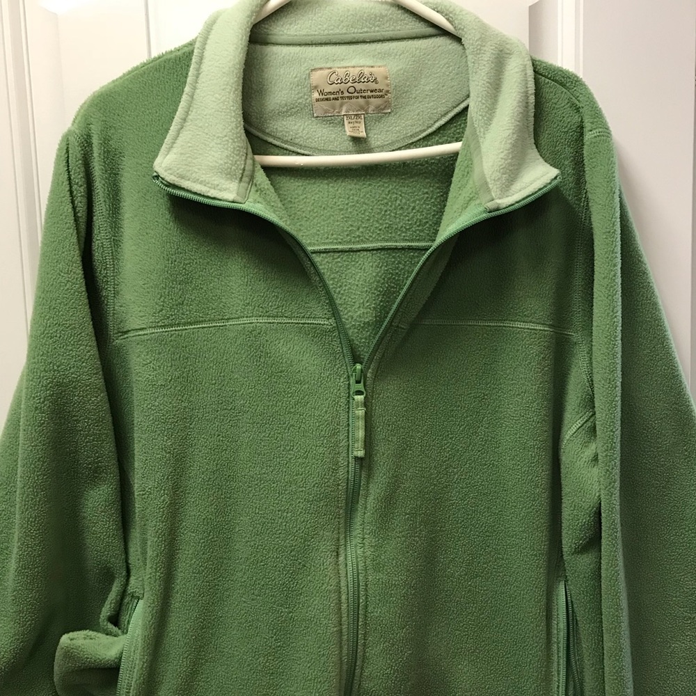 Green fleece 2x